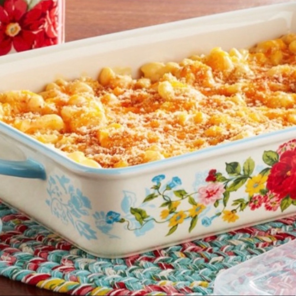 ❣️The Pioneer Woman Sweet Rose 9 X 13 ceramic Baker with lid - Picture 4 of 7